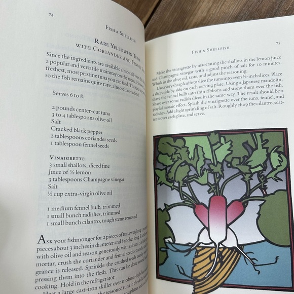 First Edition 1999 Chez Panisse Café Cookbook by Alice Waters. - Picture 8 of 11